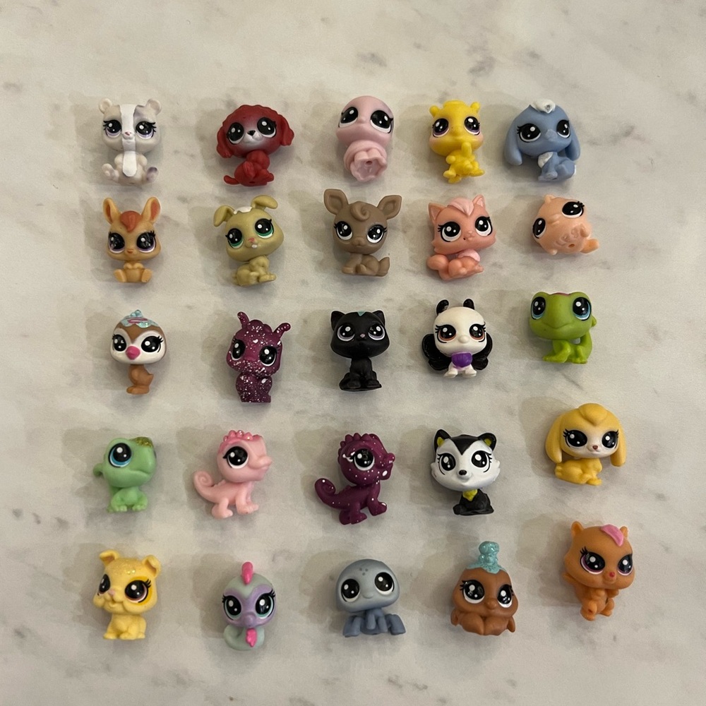 Mini littlest pet shop lot! 25pc 💗